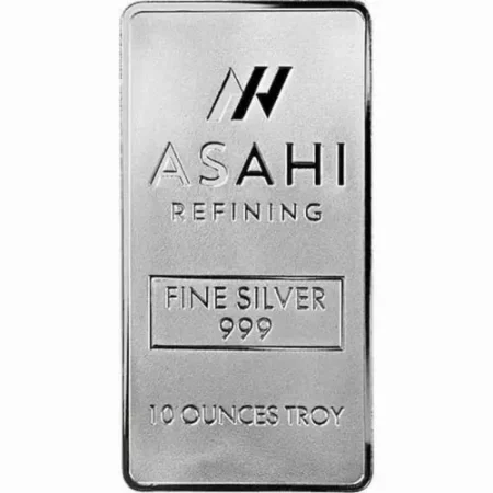 10 OZ Asahi Silver Bar