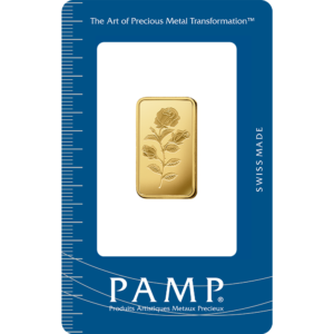 10 Gram GOLD BAR PAMP ROSA