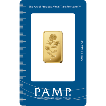 10 Gram GOLD BAR PAMP ROSA