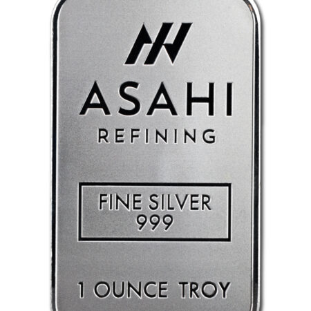 1 OZ SILVER BAR ASAHI